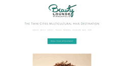 Desktop Screenshot of mplsbeautylounge.com